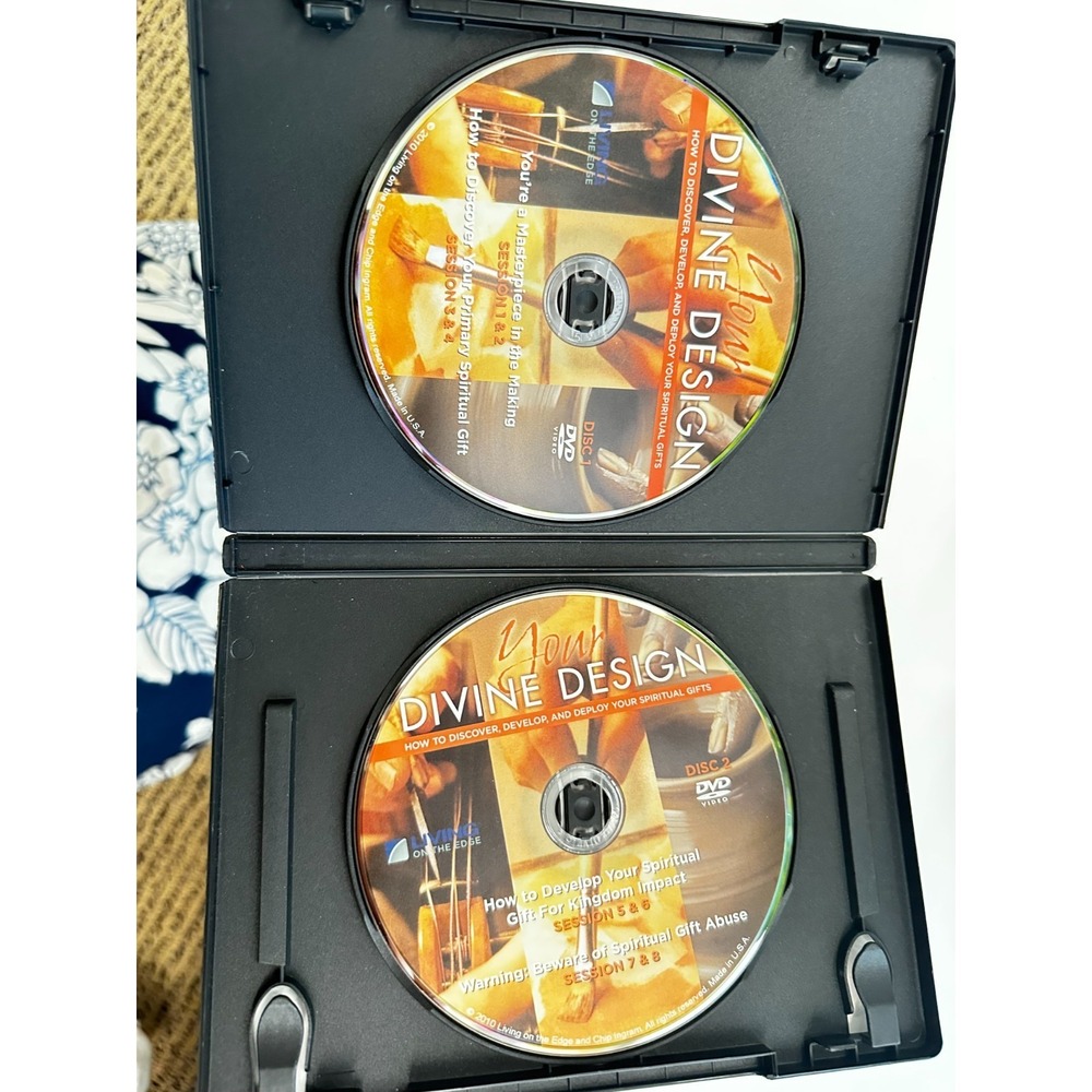 Your Divine Design DVD Set by Chip Ingram – Spiritual Gifts Study Series - Picture 3 of 3